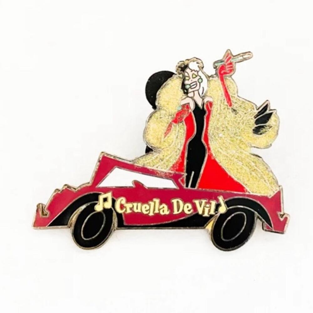 Disney Trading Pin Cruella DeVil Disney Magical Musical Moments Pin #61 (3)